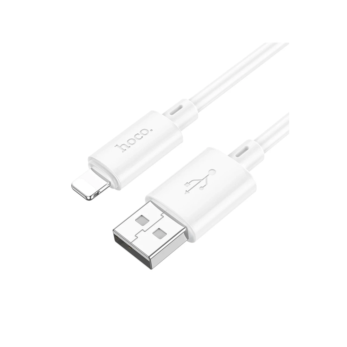 Hoco. X88 1M USB to Lightning Şarj Data Kablosu - Beyaz