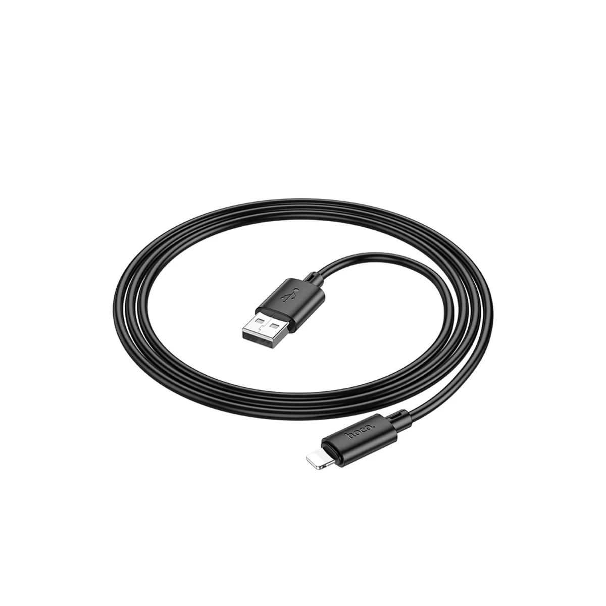 Hoco. X88 1M USB to Lightning Şarj Data Kablosu - Siyah