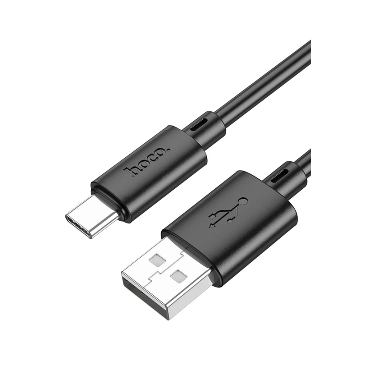 Hoco. X88 1M USB to Type-C Şarj Data Kablosu - Siyah