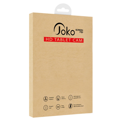 Joko Apple iPad Pro 12.9 (2022) HD Tablet Cam Ekran Koruyucu - Şeffaf