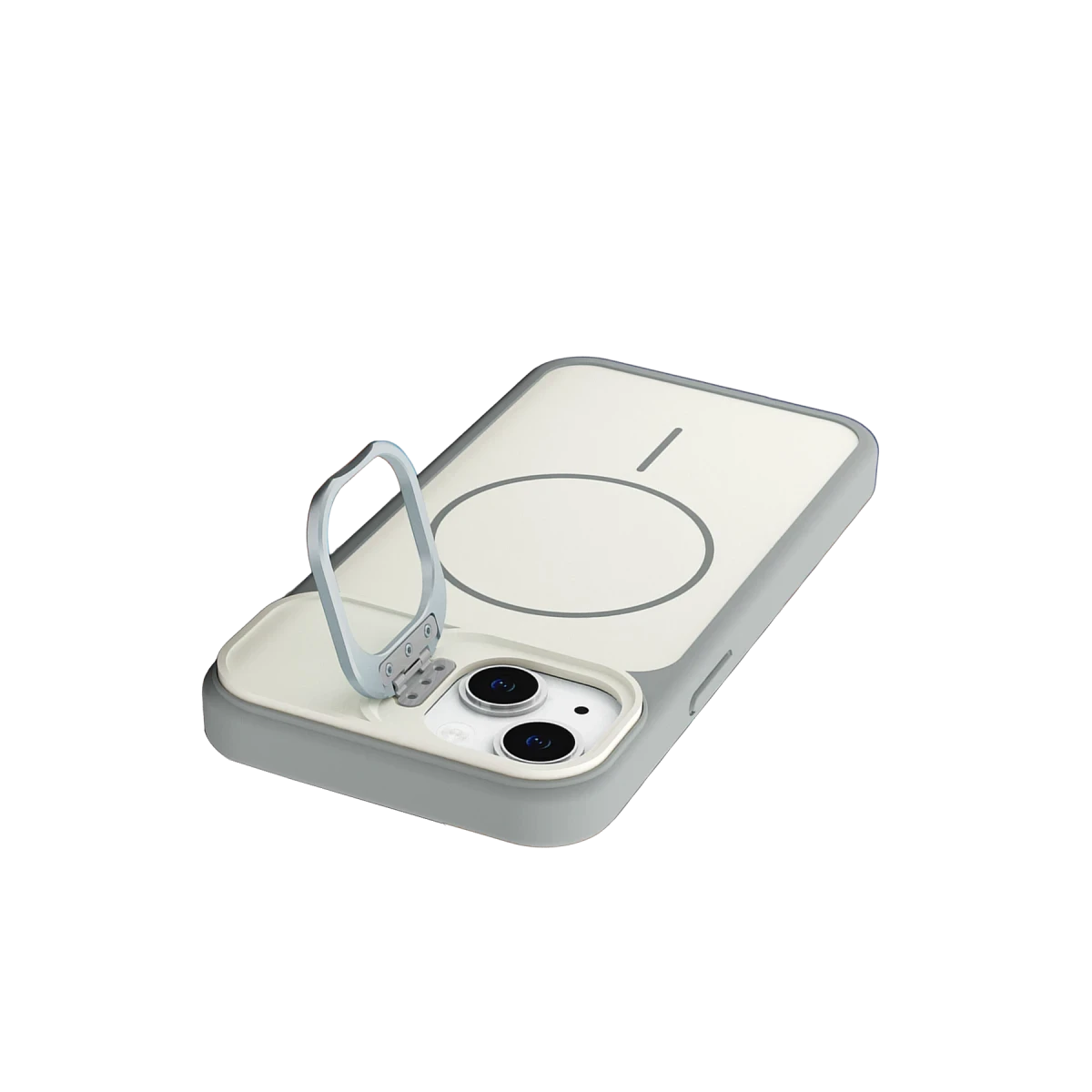 Joko Apple iPhone 14 Pale Magsafe Standlı Kapak - Beyaz