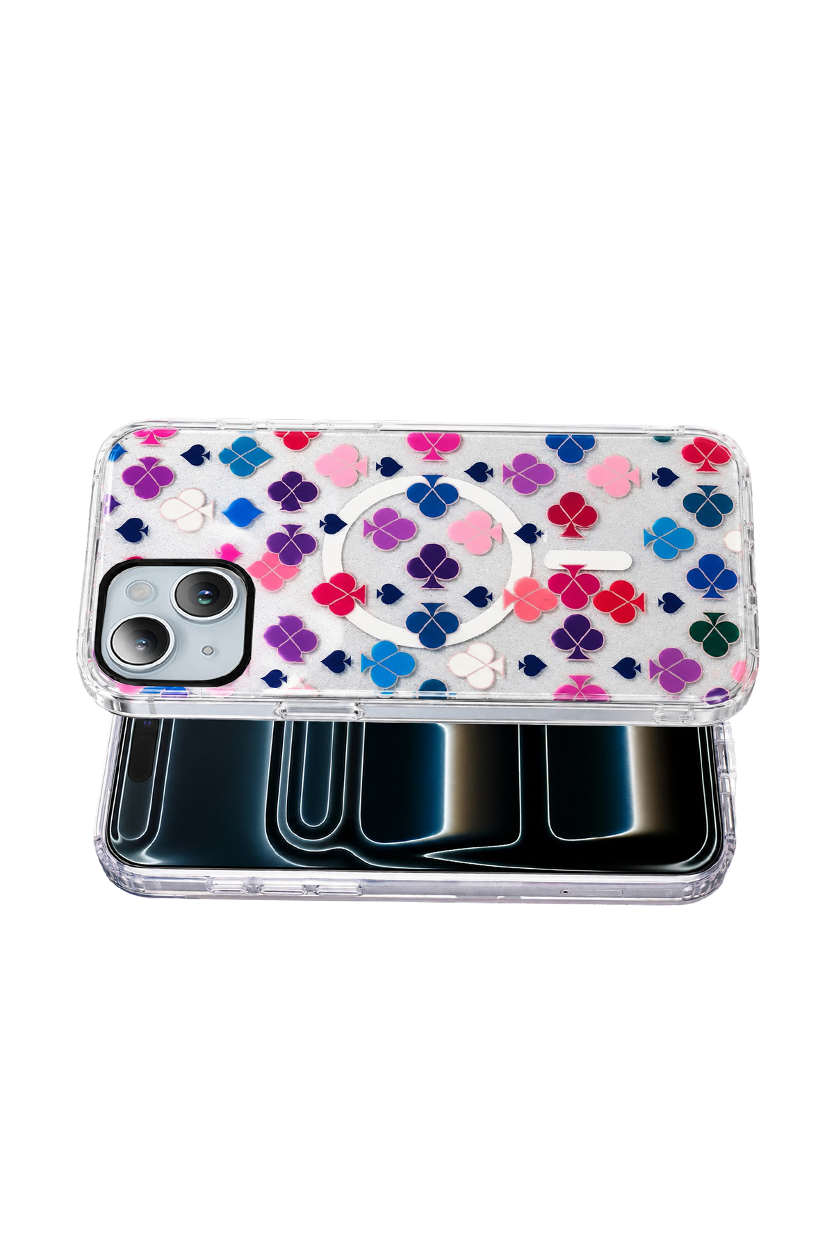 Onegif Apple iPhone 14 Desina Magsafe Kapak - Desen 3