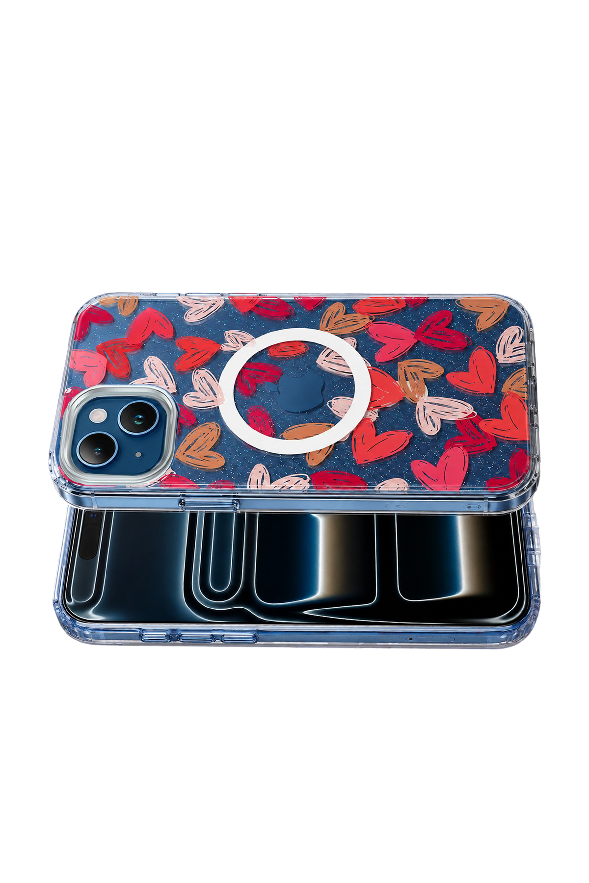Onegif Apple iPhone 14 Desina Magsafe Kapak - Desen 6