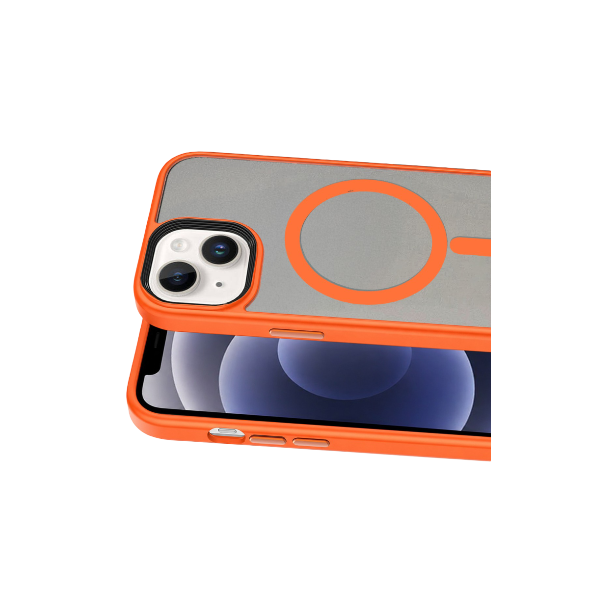 Joko Apple iPhone 14 Megane Magsafe Kapak - Turuncu