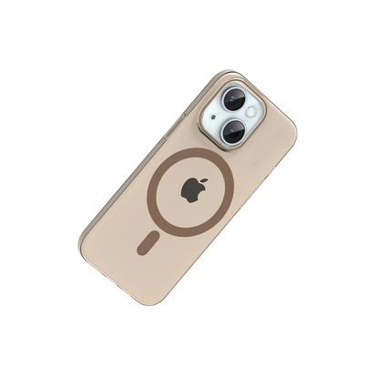 Joko Apple iPhone 14 PC Blank Magsafe Kapak - Çöl Titanyum