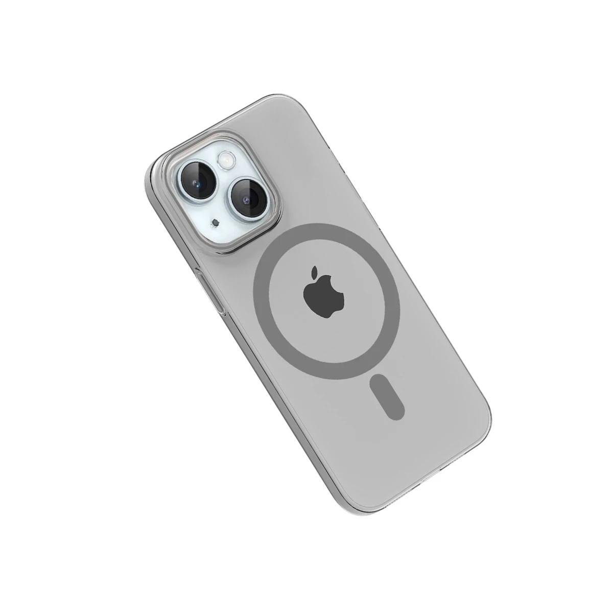 Joko Apple iPhone 14 PC Blank Magsafe Kapak - Natural Grey