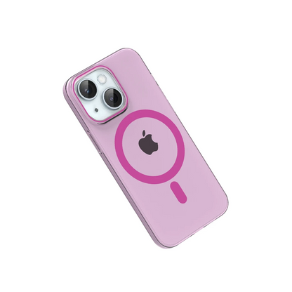 Joko Apple iPhone 14 PC Blank Magsafe Kapak - Pembe
