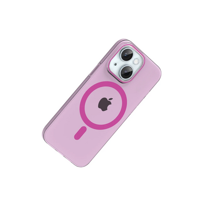 Joko Apple iPhone 14 PC Blank Magsafe Kapak - Pembe