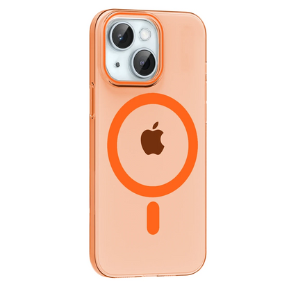 Joko Apple iPhone 14 PC Blank Magsafe Kapak - Turuncu
