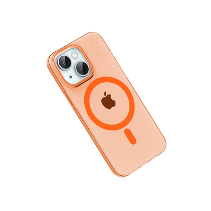 Joko Apple iPhone 14 PC Blank Magsafe Kapak - Turuncu