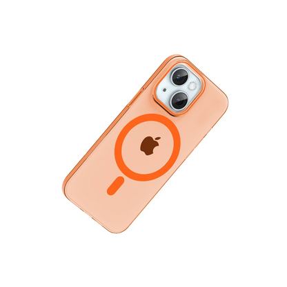 Joko Apple iPhone 14 PC Blank Magsafe Kapak - Turuncu