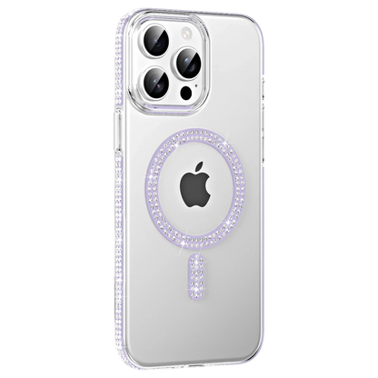 Joko Apple iPhone 14 Pro Max Move Taşlı Magsafe Kapak - Lila