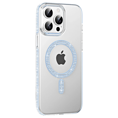 Joko Apple iPhone 14 Pro Max Move Taşlı Magsafe Kapak - Mavi