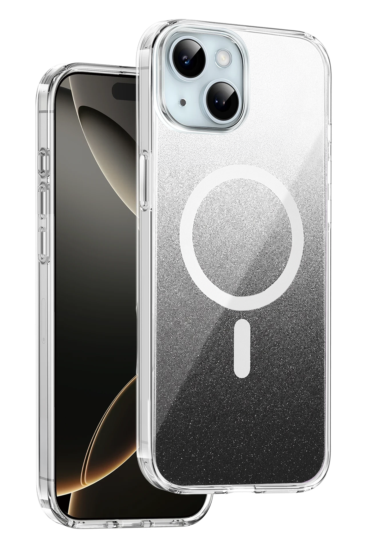 Onegif Apple iPhone 14 Sora Simli Magsafe Kapak - Siyah