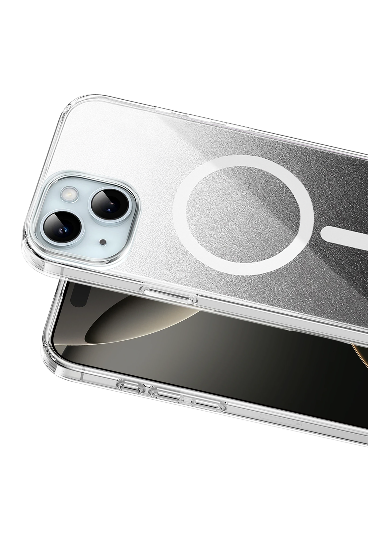 Onegif Apple iPhone 14 Sora Simli Magsafe Kapak - Siyah