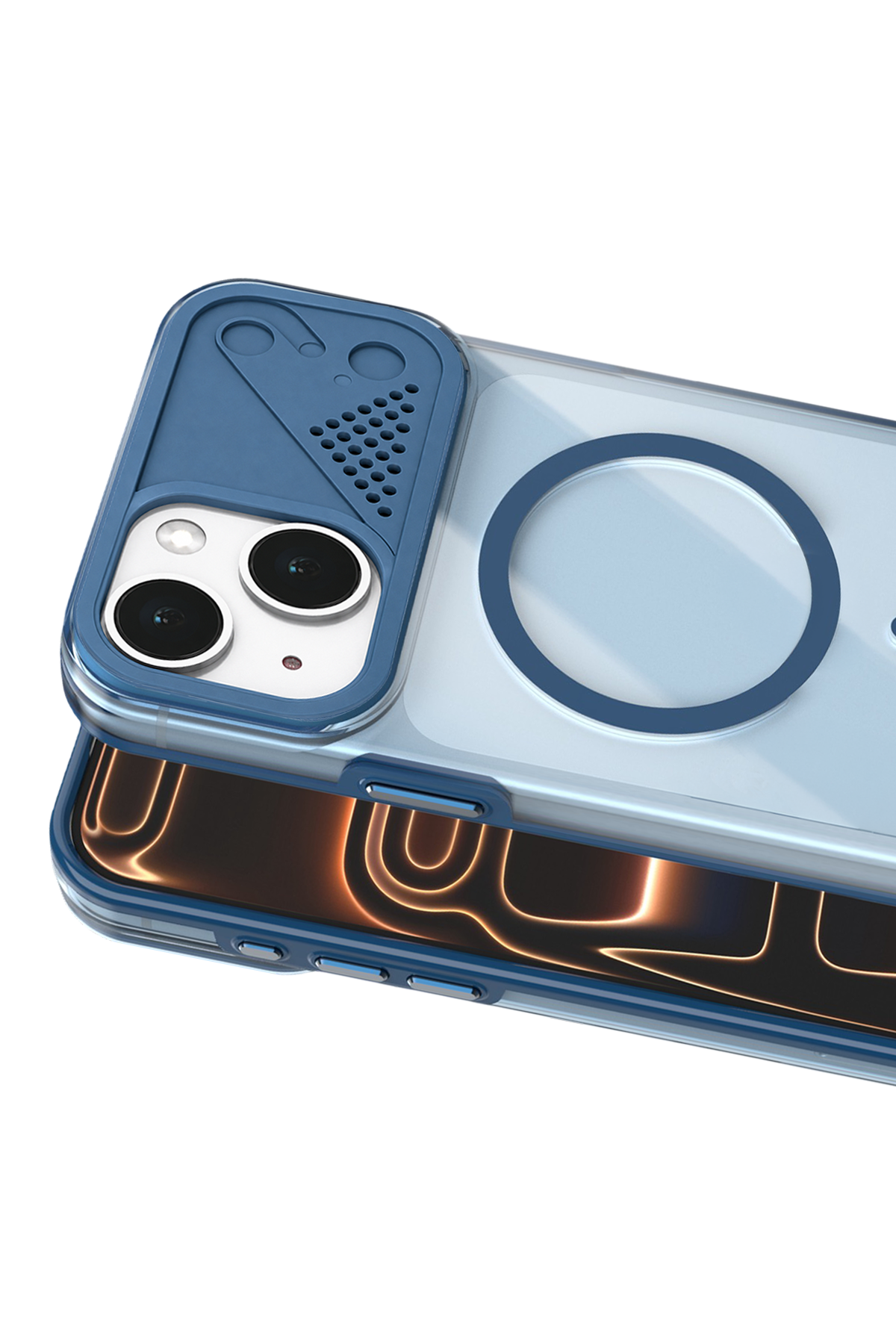 Joko Apple iPhone 14 Zinko Magsafe Kapak - Lacivert