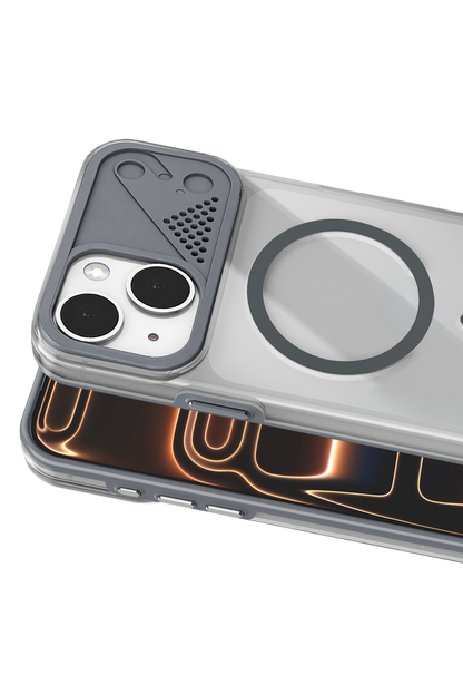 Joko Apple iPhone 14 Zinko Magsafe Kapak - Titan Gri