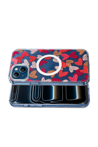 Onegif Apple iPhone 15 Desina Magsafe Kapak - Desen 6