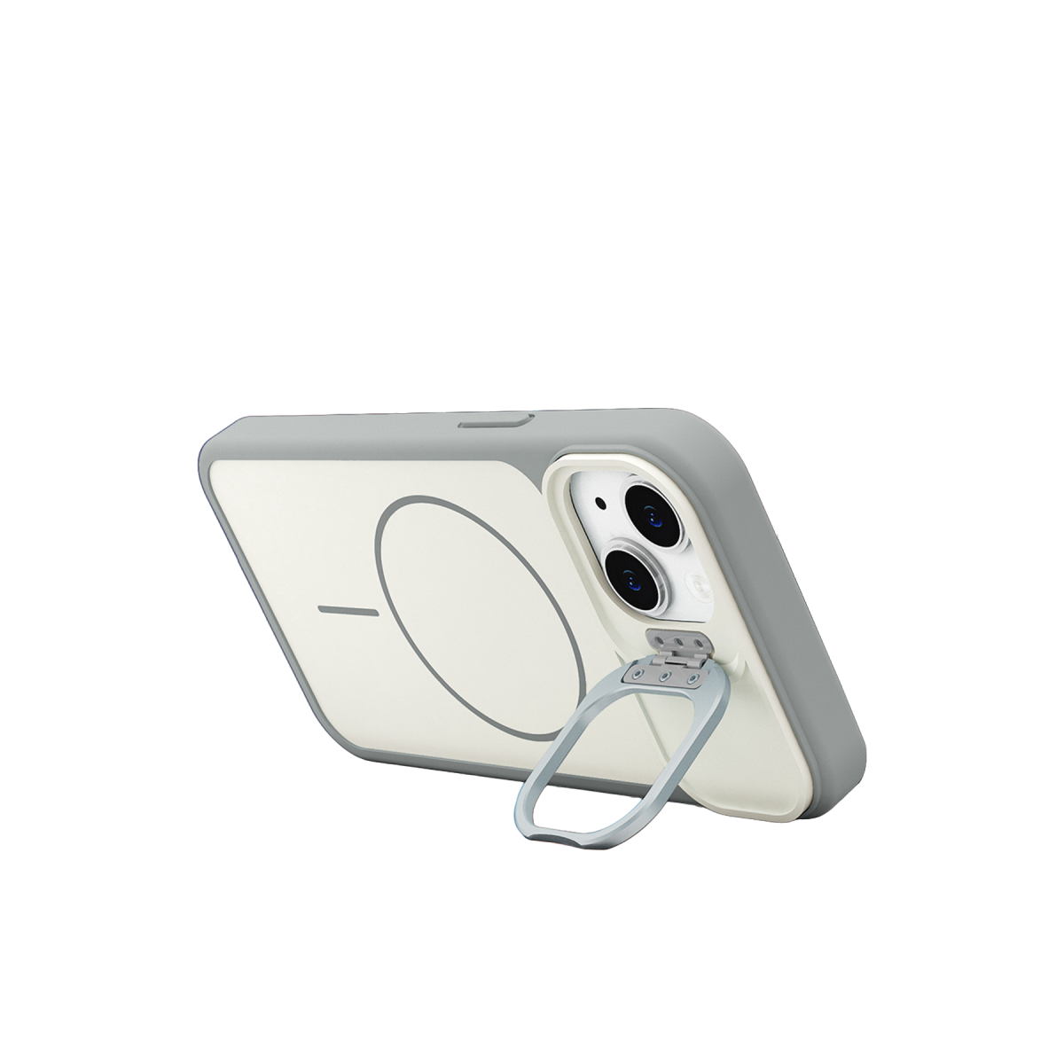 Joko Apple iPhone 15 Pale Magsafe Standlı Kapak - Beyaz