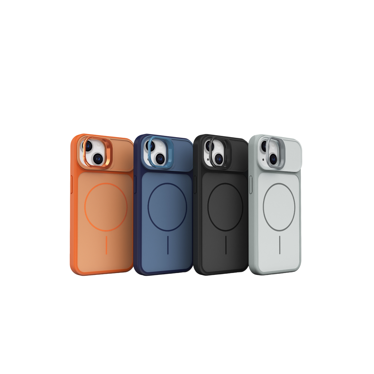 Joko Apple iPhone 15 Pale Magsafe Standlı Kapak - Beyaz