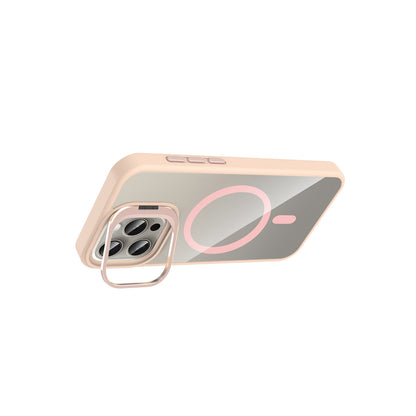 Joko Apple iPhone 15 Pro Max Remim Lensli Magsafe Standlı Kapak