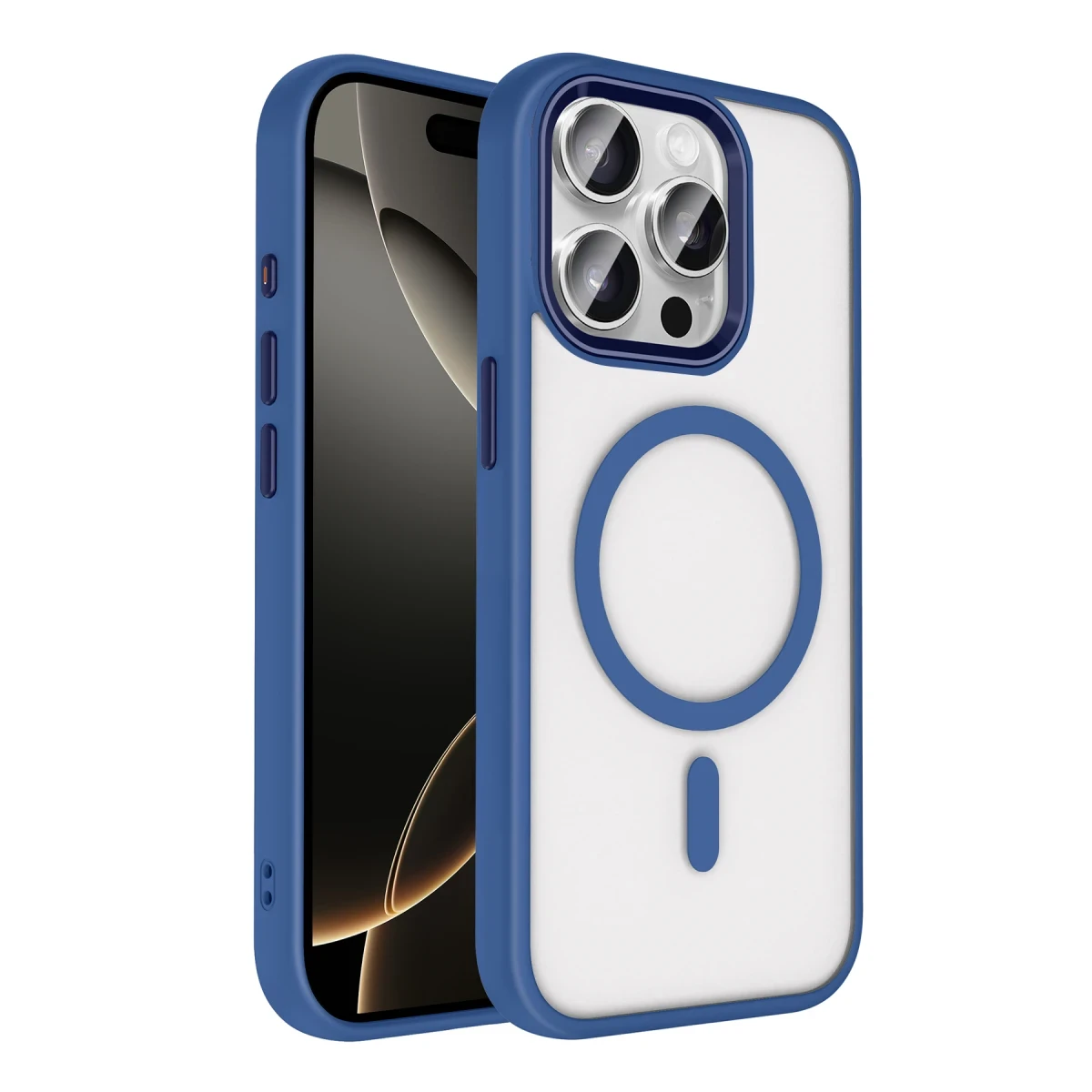Joko Apple iPhone 15 Pro Max Terea Magsafe Kapak - Lacivert