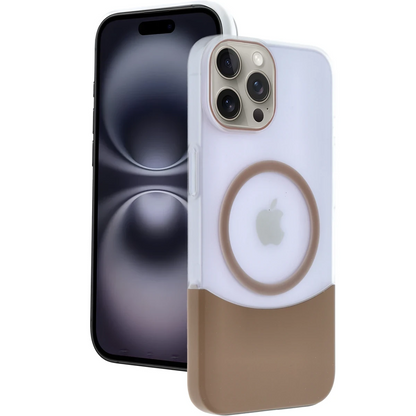 Joko Apple iPhone 15 Pro Max Velar Magsafe Kapak - Çöl Titanyum