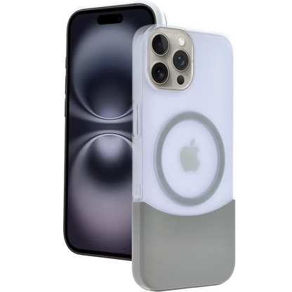 Joko Apple iPhone 15 Pro Max Velar Magsafe Kapak - Natural Grey