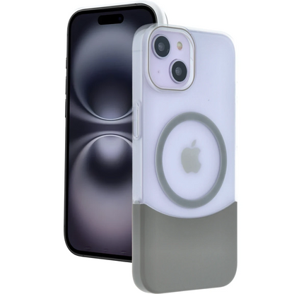 Joko Apple iPhone 15 Velar Magsafe Kapak - Natural Grey