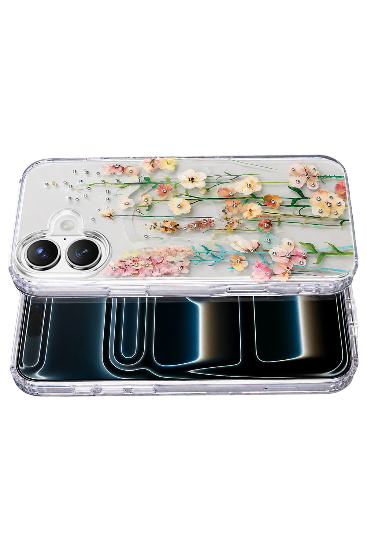 Onegif Apple iPhone 16 Desina Magsafe Kapak - Desen 1