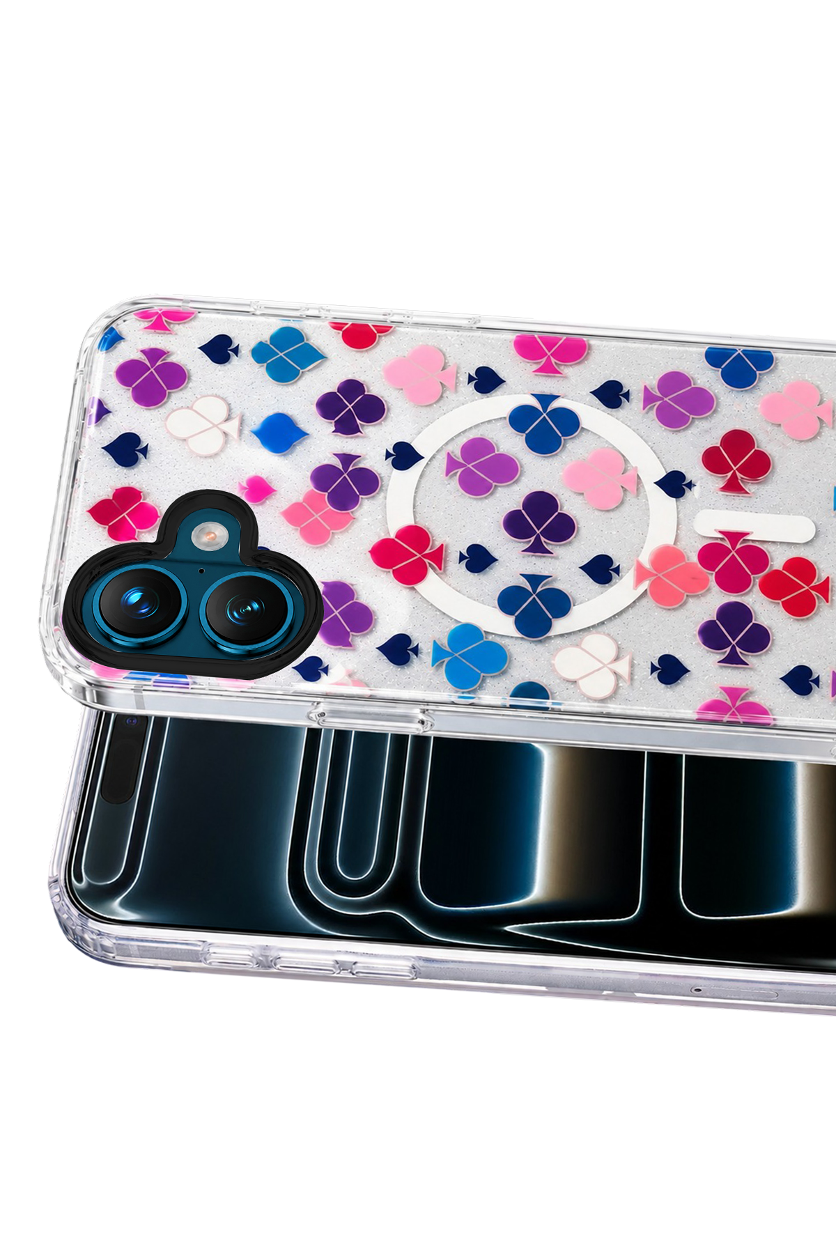 Onegif Apple iPhone 16 Desina Magsafe Kapak - Desen 3