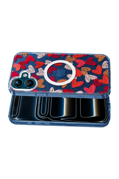 Onegif Apple iPhone 16 Desina Magsafe Kapak - Desen 6