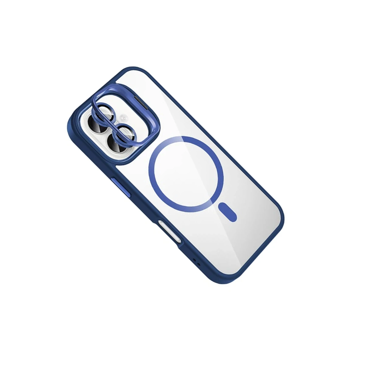 Joko Apple iPhone 16 Plus Remim Lensli Magsafe Standlı Kapak - Lacivert