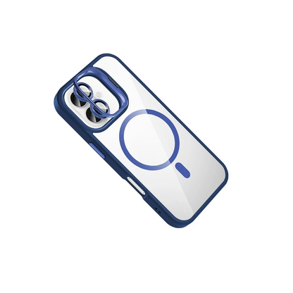Joko Apple iPhone 16 Plus Remim Lensli Magsafe Standlı Kapak - Lacivert
