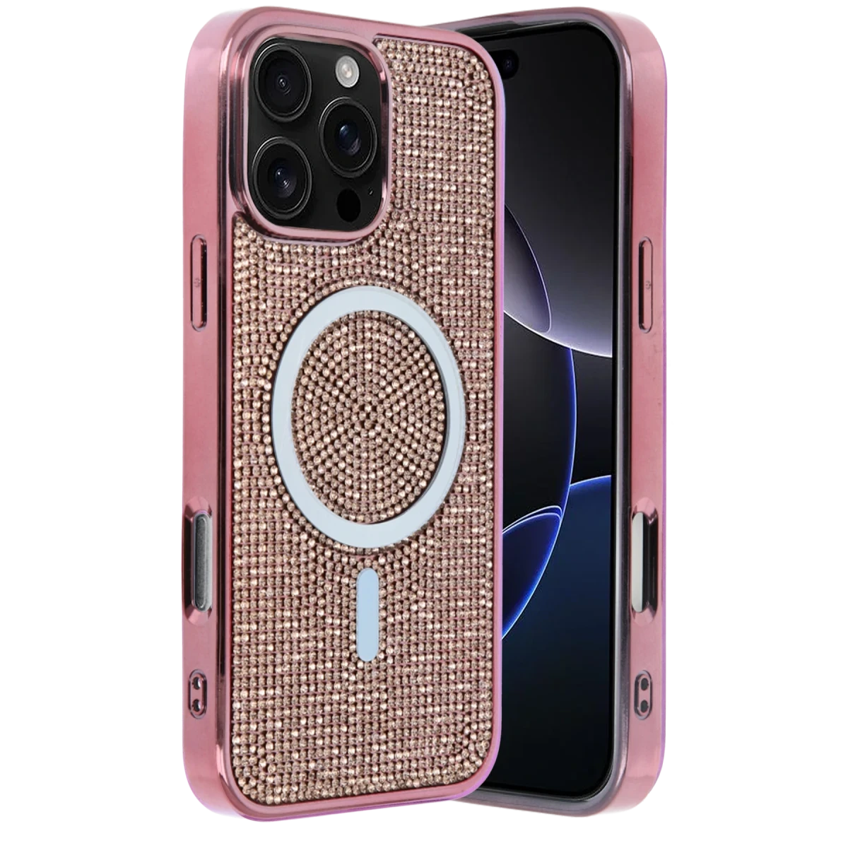 Joko Apple iPhone 16 Pro Helen Magsafe Kapak - Pembe