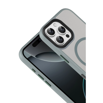 Joko Apple iPhone 16 Pro Max Megane Magsafe Kapak - Titan Gri