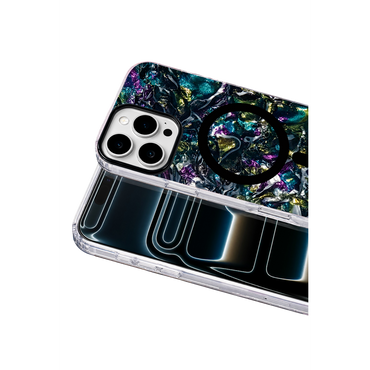 Onegif Apple iPhone 16 Pro Max Mila Dalgalı Magsafe Kapak