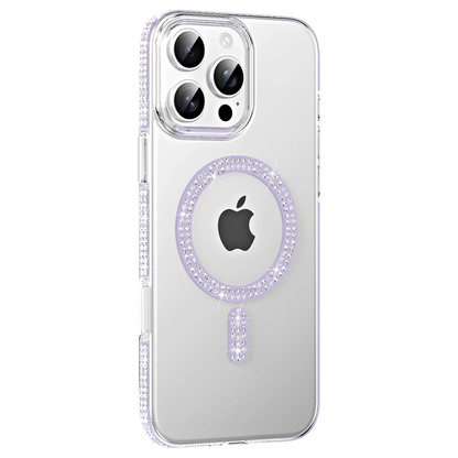 Joko Apple iPhone 16 Pro Max Move Taşlı Magsafe Kapak - Lila