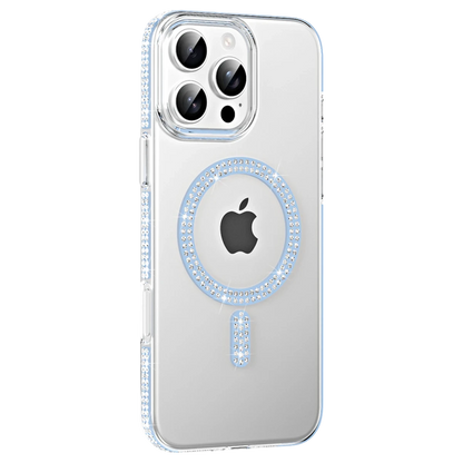 Joko Apple iPhone 16 Pro Max Move Taşlı Magsafe Kapak - Mavi