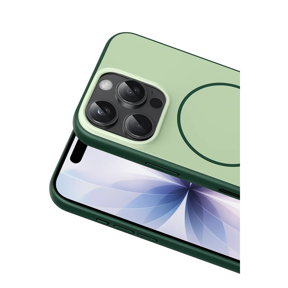 Joko Apple iPhone 16 Pro Max Neva Magsafe Kapak - Koyu Yeşil