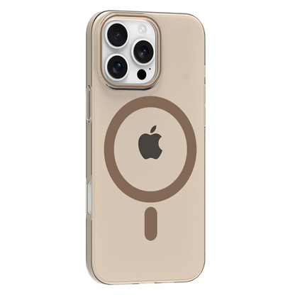 Joko Apple iPhone 16 Pro Max PC Blank Magsafe Kapak - Çöl Titanyum