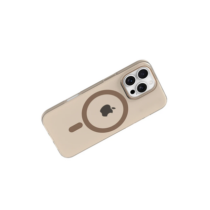 Joko Apple iPhone 16 Pro Max PC Blank Magsafe Kapak - Çöl Titanyum