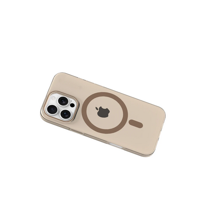 Joko Apple iPhone 16 Pro Max PC Blank Magsafe Kapak - Çöl Titanyum