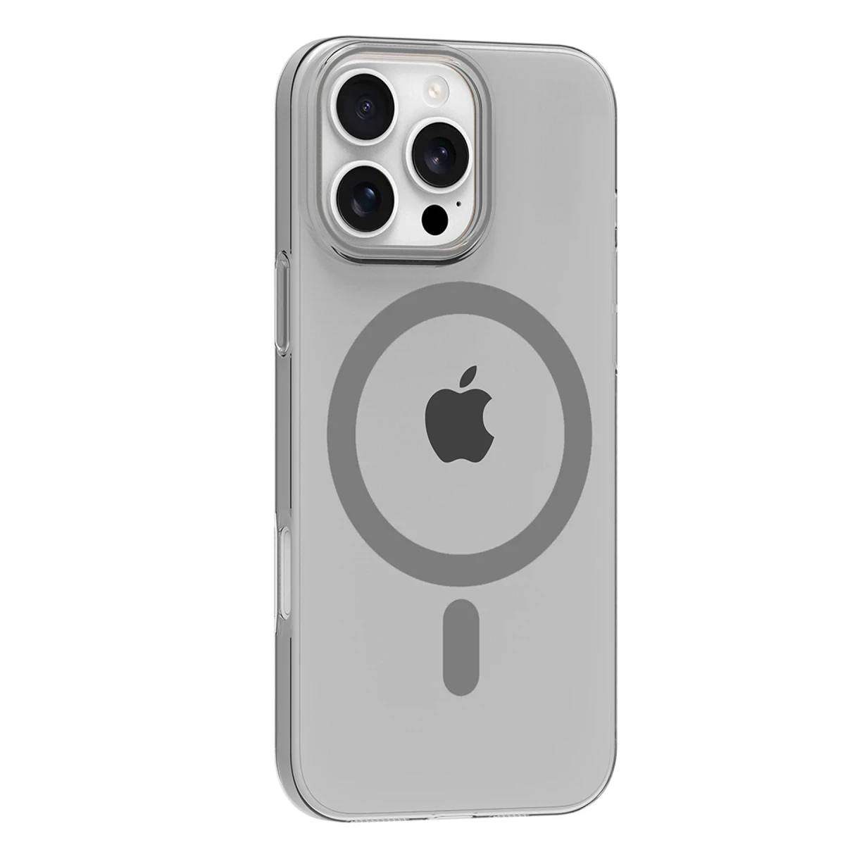 Joko Apple iPhone 16 Pro Max PC Blank Magsafe Kapak - Natural Grey