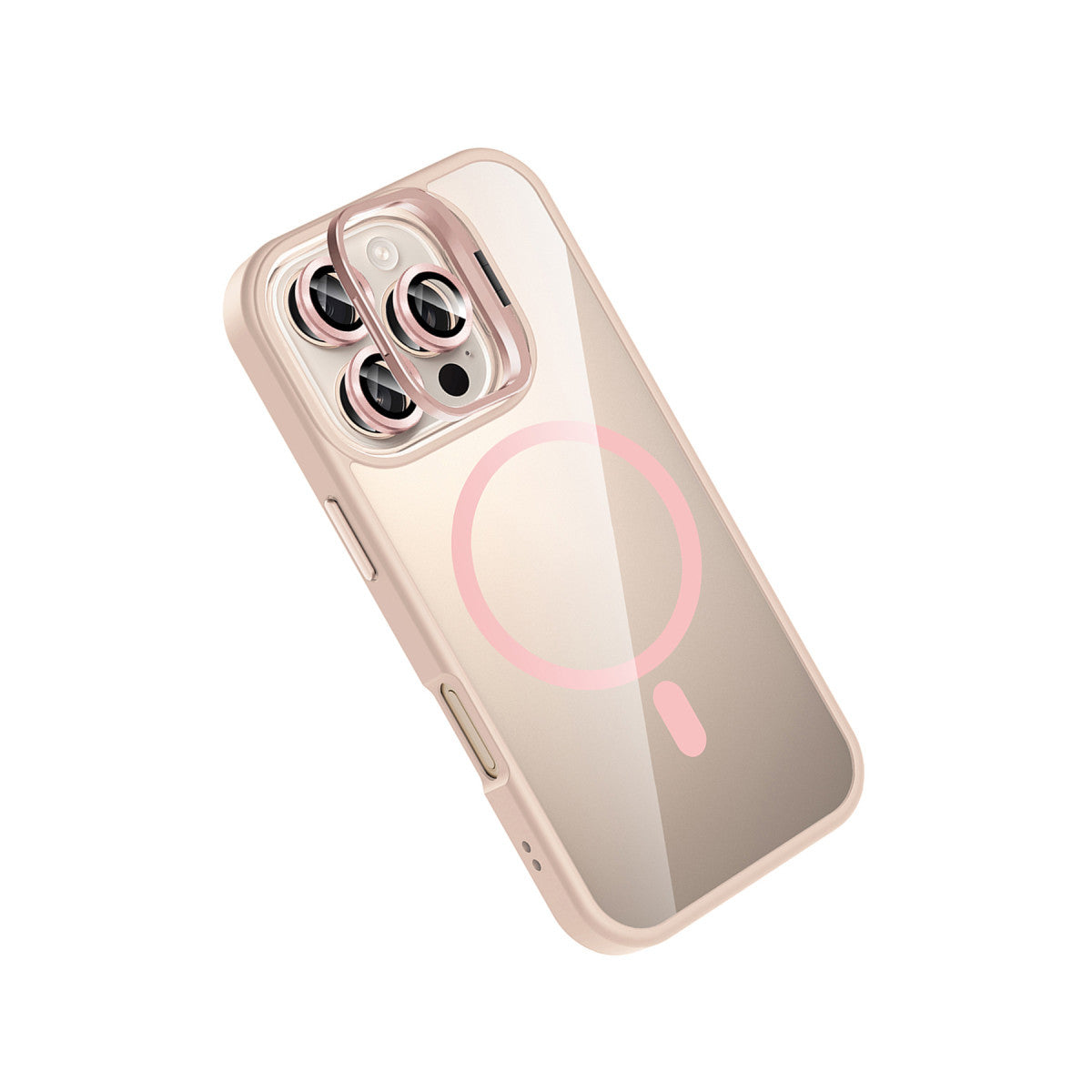 Joko Apple iPhone 16 Pro Max Remim Lensli Magsafe Standlı Kapak