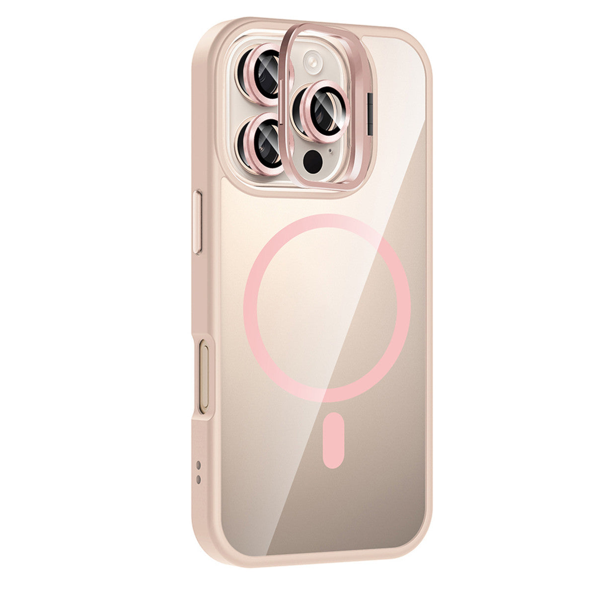 Joko Apple iPhone 16 Pro Max Remim Lensli Magsafe Standlı Kapak