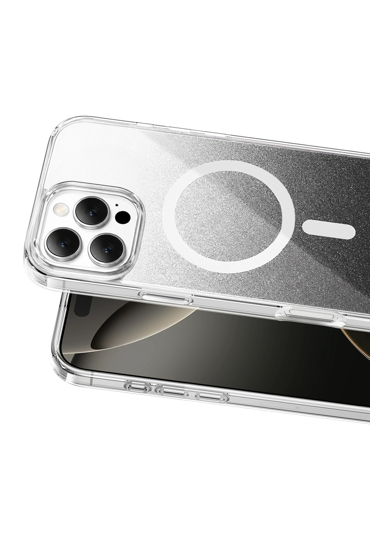 Onegif Apple iPhone 16 Pro Max Sora Simli Magsafe Kapak - Siyah