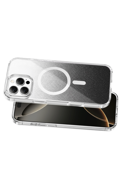 Onegif Apple iPhone 16 Pro Max Sora Simli Magsafe Kapak - Siyah