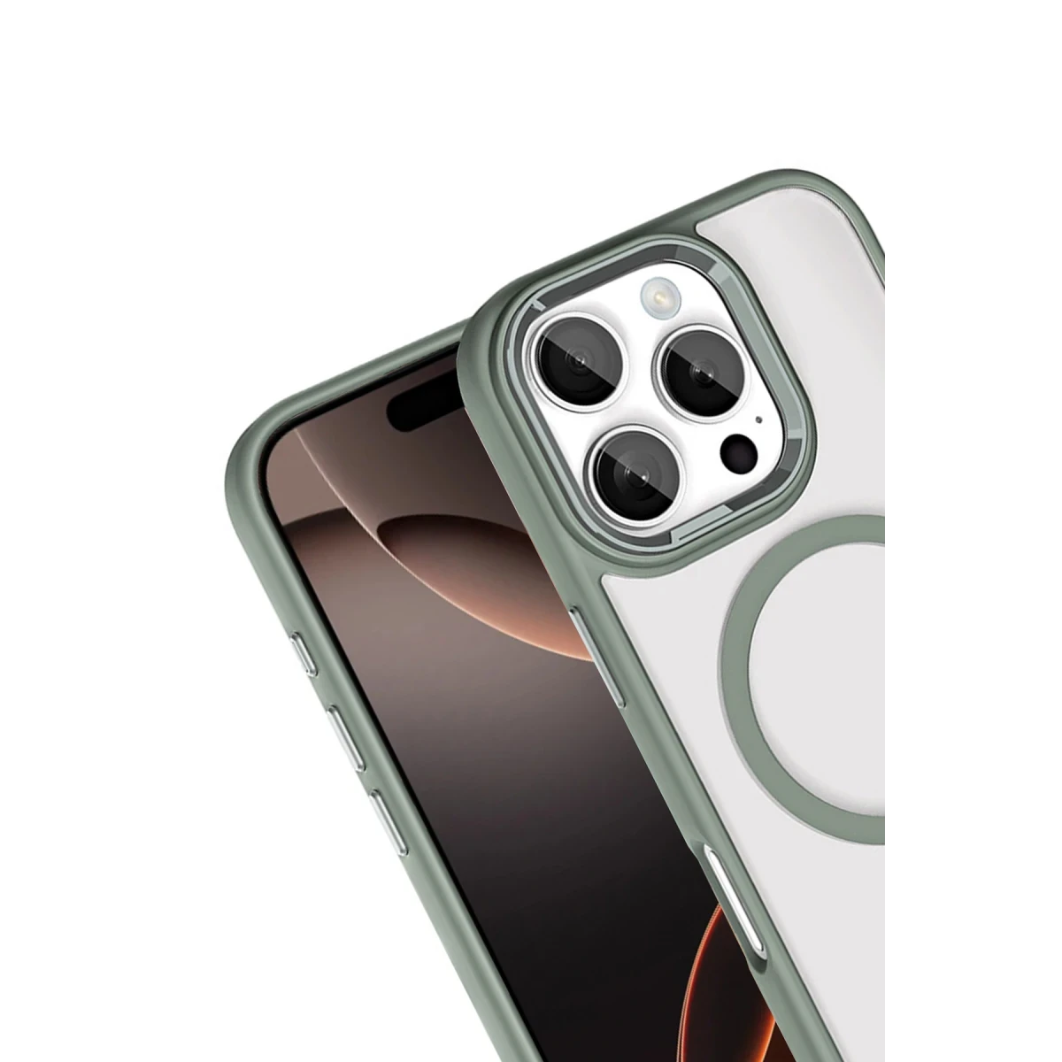 Joko Apple iPhone 16 Pro Max Terea Magsafe Kapak - Titan Gri