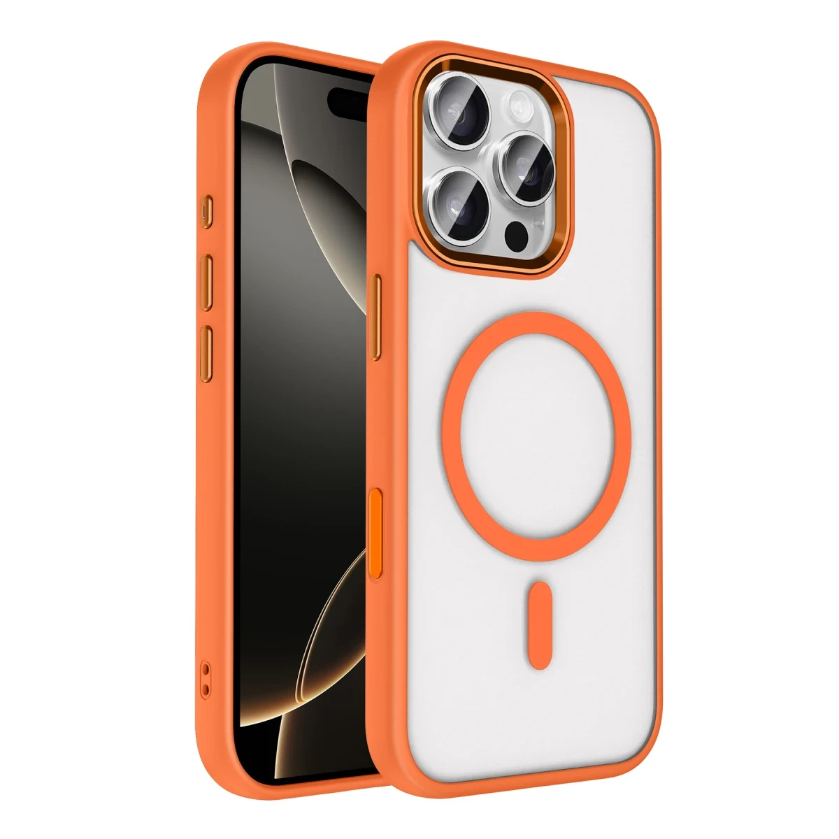 Joko Apple iPhone 16 Pro Max Terea Magsafe Kapak - Turuncu